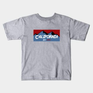 California Mountains Kids T-Shirt